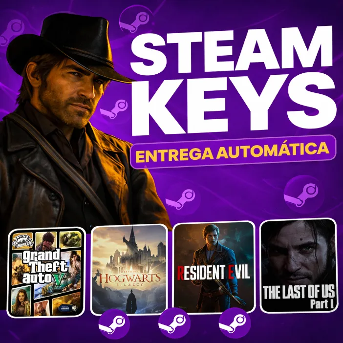 EZGame | Produto | STEAM KEYS PREMIUM - ENTREGA AUTOMATICA
