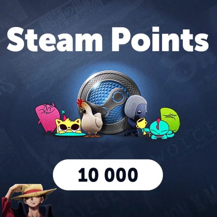 Steam Point Bundle EZGame | Produto | 10 MIL PONTOS STEAM - STEAM POINTS